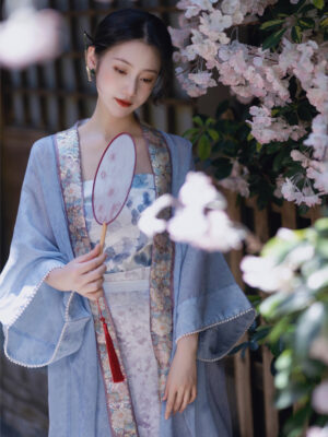Song Dynasty Long Pleated Skirt