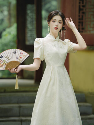 Vintage Chinese Han Element Qipao Dress
