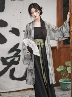 New Chinese-style Song Dynasty Hanfu Set