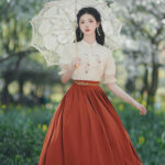 Vintage Chic: New Chinese Fusion Dress Set!