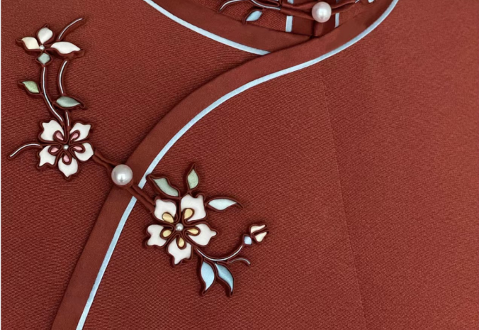Front Lapel Of QiPao