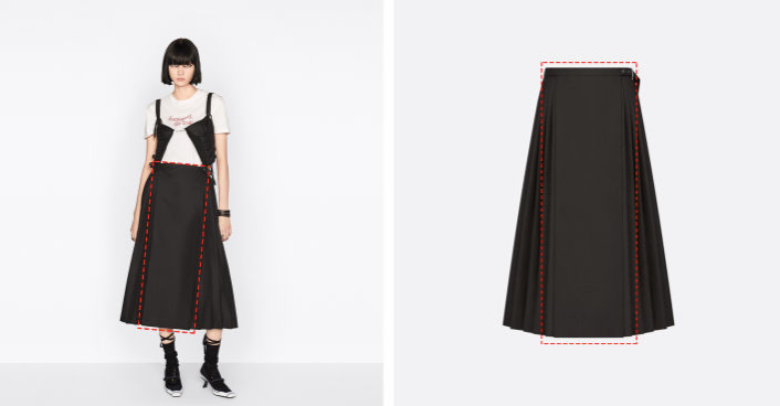 Dior Hores Face Skirt
