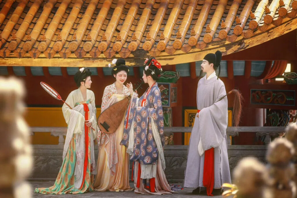 Tang Dynasty Hanfu